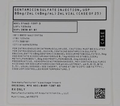 Case (51662 1597 3 Case Label)
